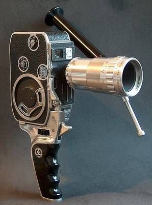 Bolex C 8 mit Zoom Objektiv