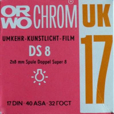 Orwo UK 17 DS 8