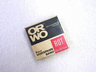 ORWO Vorspannband rot