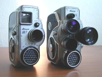 12,5 Revolver-Kamera neben einer 1 Optik Kamera
