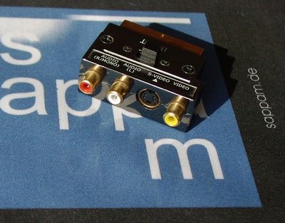 Scart-Adapter in / out